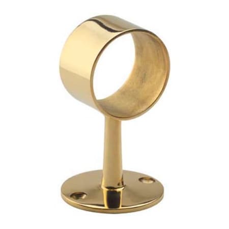 Lavi Industries Lavi Industries, Flush Center Post, for 1.5" Tubing, Polished Brass 00-342/1H